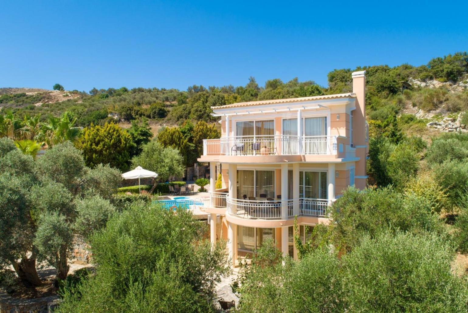 Villa Asimenia Agia Triada Exterior foto
